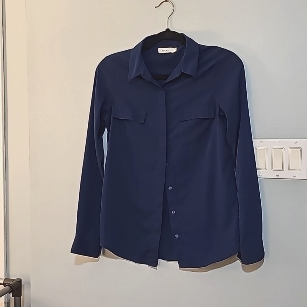 'Ricki's,' Size 2, Button-up Blouse